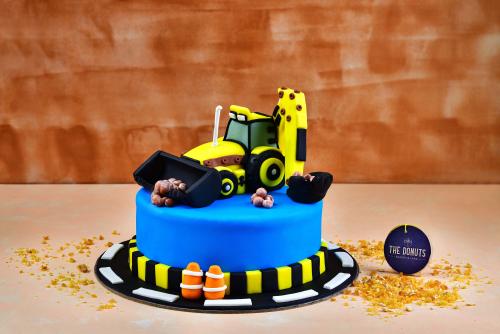 Truck Theme Cake